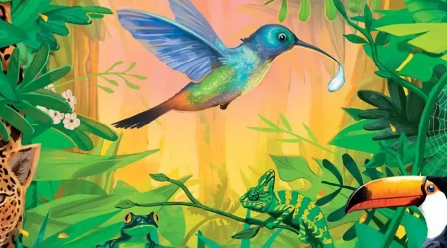 la légende du Colibri